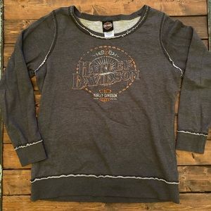 Harley-Davidson Distressed Sweater